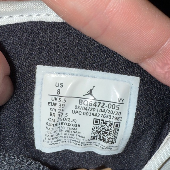 Nike Air Jordan's 1 Women's Mid "Cactus Flower" Sneakers BQ6472-005 - Picture 9 of 9